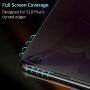Galaxy S10 Plus Privacy Screen Protector, Tempered Glass [Anti-spy] [9H Hardenss] [3D Curved] [Easy Installation] Screen Film for Samsung Galaxy S10 Plus/S10+