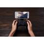 Mobile Gaming Controller Clip, Smartphone Clip for SN30 Pro+ Wireless Controller (Black)