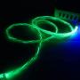 YICHUMY 3 Packs Led Flowing Phone Charging Cable Glow in The Dark USB Charger Cable Compatible with Phone 11 Pro Max/XR/XS MAX/X/Phone 8 Plus/7 Plus/LED Visible Flowing Charging Cord (Blue/Green/Red)