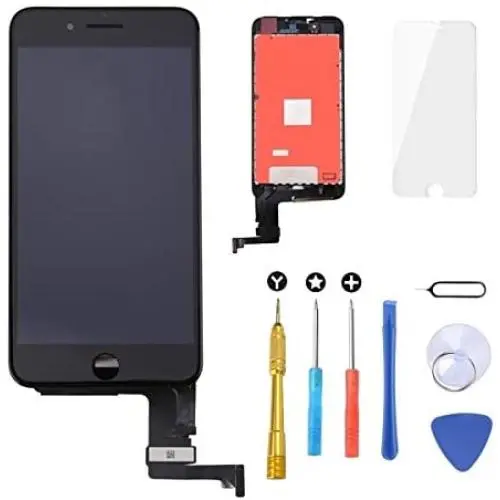 Brinonac Screen Replacement for iPhone 8 Plus 5.5 inch LCD Digitizer Touch Screen LCD Replacement Screen Frame Assembly Full Set with Tools and Screen Protector (Black) Brinonac Screen Replacement for iPhone 8 Plus 5.5 inch LCD Digitizer Touch Screen LCD Replacement Screen Frame Assembly Full Set with Tools and Screen Protector (Black)