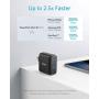 USB C Charger, Anker 60W Power Delivery Fast Charger [PIQ 3.0 & GaN], PowerPort Atom III Power Adapter for iPhone 11/Pro/Max/XR/XS/X, USB-C Laptops, MacBook Pro/Air, iPad Pro, Galaxy, Pixel and More