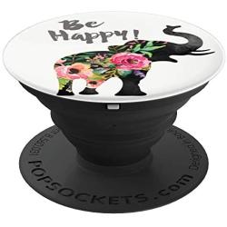 Optimistic Elephant - Phone Mount, Hand Holder Knob 6631 PopSockets Grip and Stand for Phones and Tablets