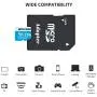 Micro Center Premium 256GB microSDXC Card UHS-I Flash Memory Card C10 U3 V30 4K UHD Video A1 Micro SD Card with Adapter (256GB)