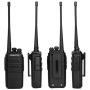 Radioddity GA-2S Long Range Walkie Talkies for Adults UHF Two Way Radio Rechargeable with Micro USB Charging + USB Desktop Charger + Air Acoustic Earpiece with Mic, 2 Pack