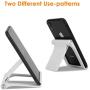 Cell Phone Desk Stand Holder - Uniwit Multi-Angle Adjustable Phone Desk Stand Tablet Holder for iPhone 11 Pro Max XS XR 8 Plus 6 7 Samsung Galaxy S10 S9 S8 S7 Edge S6 Android Smartphone