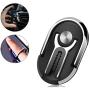 Cell Phone Ring Holder Stand, 3 in 1 MR. YLLS Universal Air Vent Car Phone Mount and Finger Grip Ring Kickstand, 360°Rotation & 90°Flip (Black)