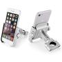 RMPH-Mobile Phone Holder Bike Motorcycle Phone Mount Aluminum Alloy Bicycle Cell Phone Holder Accessories Fits iPhone X Xs 7 7 Plus 8 8 Plus iPhone 6s 6s Plus Galaxy S7 S6 S5