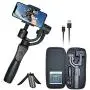 Wiser X01 3-Axis Gimbal Stabilizer for Smartphone, YouTube, Live Streaming ,Selfie, iPhone, Android and Gopro