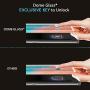 Galaxy S10 Plus Screen Protector Tempered Glass [Dome Glass] Full 3D Curved Edge, Easy Install Kit by Whitestone for Samsung Galaxy S10+ (2019) - 1 Pack