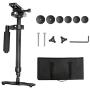 24 Inch / 60 cm Hand-Held Stabilizer with 1/4 Screw with Two-Way Quick Release Plate for Camera Video DV Digital SLR Camera