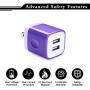 Charging Block, 3Pack 2.1A Wall Charger Plug Portable USB Cube Brick Quick Charger Adapter Compatible with iPhone 11/11 Pro Max/Xs Max/Xs/XR/X/8/7/6S/6 Plus, Moto G8 G7/G7 Plus/G7 Play/G7 Powe/G6 Plus
