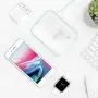 Wireless Charger 3 in 1 Charging Station for Airpods1/2/Pro iWatch 1/2/3/4 Qi Certified 15W Fast Wireless Charging Stand for iPhone X/Xs/Xs Max/8/8 Plus Samsung Galaxy S10 S9 S8 S7 Note9/8 and More