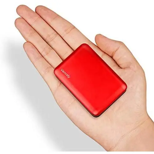 Portable Charger, Vancely 10000mAh Power Bank 4.8A Dual Output Port Ultra-High Capacity External Cell Phone Battery Pack Compatible with iPhone iPad and More Portable Charger, Vancely 10000mAh Power Bank 4.8A Dual Output Port Ultra-High Capacity External Cell Phone Battery Pack Compatible with iPhone iPad and More