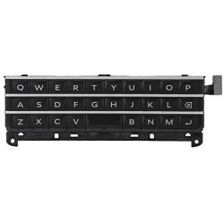 Oumij High Sensitivity Mobile Phone Keyboard Assembly Digital Button for BlackBerry Q30.(Black)