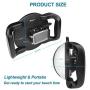 D&F Underwater Dome for DJI OSMO Action Camera, Dual Handheld Tray Dome Port Housing Case Up to 45m/147ft Waterproof Diving Photography Accessories