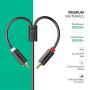 UGREEN 3.5mm Female to 2 RCA Male Stereo Audio Y Cable Adapter Gold Plated Compatible for Smartphones, MP3, Tablets, Home Theater (3FT)