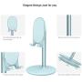 Phone Stand for Desk, Cell Phone Stand Adjustable Desk Phone Holder Tablet Holder Phone Dock (Blue)