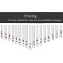 Kalimba 17 Keys Portable Thumb Piano Finger Piano Knock Piano Musical Instrument with Tuning Hammer & Piano Bag (cat)