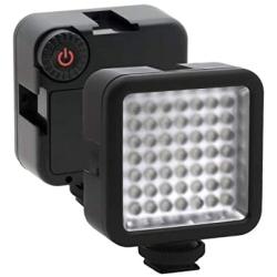 ELIVERN LED Camera Light, 49 Led Video Light, Dimmable Portable Camera Light Panel for Mobile Phones,Canon,Nikon,Sony and Other DLSR Cameras