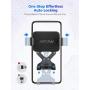 Mpow Gravity Car Phone Mount, Windshield Cell Phone Car Holder with Durable Washable Suction Cup, Compatible with iPhone 11 Pro XS MAX XR X 8/7/6 Plus,Galaxy S10/S9/S8/Note9, and Other Phones