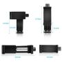UBeesize Cell Phone Tripod Mount with Wireless Remote, Selfie Stick Monopod Head and Tripod Adapter Stand Holder Compatible with iPhone Android and All Phones