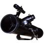 Levenhuk Skyline Base 100S Telescope – Easy-to-Use Newtonian Reflector for Beginners, Producing Sharp, Clear and Detailed Image