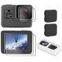 Kupton Screen Protector for GoPro Hero 7 (Black Only)/ Hero 6/ Hero 5/ Hero 2018, Tempered Glass Screen Protector + Tempered Glass Lens Protector + Lens Cap, Accessories for GoPro Hero7 Black/6/5