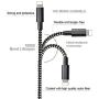 iPhone Charger,Aqualief Lightning Cable 3/3/3/6/6/10FT 6Pack Nylon Braided USB Charging Cable Compatible with iPhone 11/11 Pro Max/XS MAX/XR/XS/X/8/7/Plus/6S/iPad