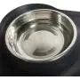 Franklin Pet Supply Double Bowl Pet Feeding Station - Stainless Bowls - No Mess - No Spill - Non-Slip, Model Number: 90062XB Franklin Pet Supply Double Bowl Pet Feeding Station - Stainless Bowls - No Mess - No Spill - Non-Slip, Model Number: 90062XB