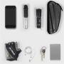 LQKYWNA Bicycle Frame Bag Waterproof PU Leather Hard Shell Mountain Bike Front Beam Bag Riding Equipment Accessories Mobile Phone Bag Storage Bag