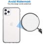 JETech Case for Apple iPhone 11 Pro (2019), 5.8-Inch, Shockproof Bumper Cover, Anti-Scratch Clear Back, Grey