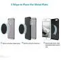 Ozgoe Happy Bell (16 Pack) Mount Metal Plate with Sticky Adhesive Pad for Collapsible Grip & Stand/Magnetic Phone Car Mount/Magnet Cradle Holder,Black Ozgoe Happy Bell (16 Pack) Mount Metal Plate with Sticky Adhesive Pad for Collapsible Grip & Stand/Magnetic Phone Car Mount/Magnet Cradle Holder,Black