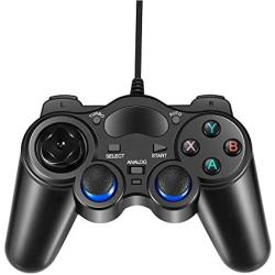 JDROAD Wired USB Game Controller Joystick for Computers (Windows XP / 7/8 / 10) and steam and Android & PS3