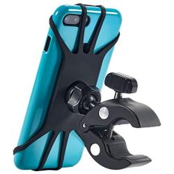 New 2020 Bicycle & Motorcycle Phone Mount - The Most Secure & Reliable Bike Phone Holder for iPhone, Samsung or Any Smartphone. Stress-Resistant and Highly Adjustable. +100 to Safeness & Comfort