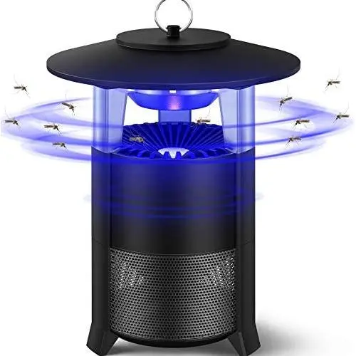 FLASHVIN Gnat Killer for Indoor Mosquito Trap Indoor Fly Trap Fruit Fly Killer Outdoor with Sticky Traps for Gnats Waterproof Design for Patio No Zapper Black FLASHVIN Gnat Killer for Indoor Mosquito Trap Indoor Fly Trap Fruit Fly Killer Outdoor with Sticky Traps for Gnats Waterproof Design for Patio No Zapper Black