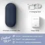 TicPods 2 True Wireless Earbuds, TWS Earbuds, Bluetooth 5.0, Semi-in-Ear Design, IPX4 Water Resistant, Long Press to Wake Up Smartphone, Touch Gesture Controls, 23 Hours Battery Life, Navy