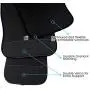SHAPERX Waist Trimmer Belt - Waist Eraser Sauna Sweat Band Waist Trainer for Weight Loss