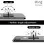 iRing Original by AAUXX Cell Phone Ring Holder, Mobile Finger Grip Ring Stand Compatible with iPhone, Samsung, Other Android Smartphones and Tablets.(Black)