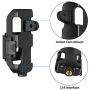 KIWI design 4-in-1 Tripod Mount Holder for DJI Osmo Pocket, Osmo Pocket Accessories Expansion Kit Protective Frame with Backpack Clip, Tripod Mount Adapter and Screw Adapter