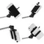 Selfie Stick with Bluetooth Remote for Smartphones - with Universal Phone Holder up to 3.25 Inch in Width - Adjustable Handheld Monopod 11" - 40" - Light, Compact, Easy to Carry Selfie Stick with Bluetooth Remote for Smartphones - with Universal Phone Holder up to 3.25 Inch in Width - Adjustable Handheld Monopod 11" - 40" - Light, Compact, Easy to Carry
