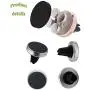 Phone Ring Holder Finger Kickstand 360° Rotation Metal Ring Grip with Magnetic Phone Car Mount Holder Car Air Vent Magnetic Mount Car Phone Holder for iPhone 11 Pro Xs Max XR X 8 All Smartphone(black)