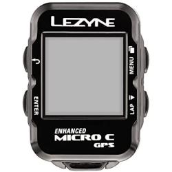 LEZYNE Micro Color Bicycle GPS Computer, USB Rechargeable, 14 Hour Runtime, 200 Hours of Memory, Compact Cycling GPS System