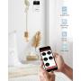 HiBoost Cell Phone Signal Booster for Home and Office Signal Extender Cellular Booster Signal Amplifier up to 4,000-10,000 Sq.Ft,Compatible AT&T, T-Mobile, Verizon, Sprint and More (10K Plus)