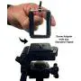 DaVoice Cell Phone Tripod Mount Adapter, Compatible with iPhone Holder, Smartphone Camera Stand Universal Clamp Attachment Clip (Black) DaVoice Cell Phone Tripod Mount Adapter, Compatible with iPhone Holder, Smartphone Camera Stand Universal Clamp Attachment Clip (Black)