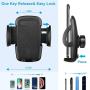 BTMAGIC Car Phone Mount, Dashboard Car Phone Holder, Ultimate Hands-Free Phone Holder for Car Dashboard, Washable Super Suction Cup, Compatible for iPhone 11/11 Pro / 8 Plus / 8 / X/XR/XS / 7 Plus