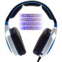 Stereo Gaming Headset AH28 , Noise Reduction lsolation With Microphone Volume Control, Bass Surround, Suitable For Nintendo Switch / Xbox One / PS4 / PC / Laptop / Smartphone / Tablet (White Blue)