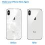 Vimour Back Glass Replacement for iPhone Xs Max 6.5 Inches All Carriers with Pre-Installed Adhesive and Repair Tool Kits (White)