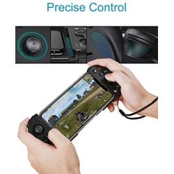 Mobile Game Controller, Compatible with PUBG and Mobile Gaming, Phone Game Controller with Joystick and Trigger, Supports Android 4.0/ iOS 11.0-13.3