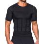 Mens Slimming Body Shaper Seamless Compression Shirt Tummy Control Slimmer Shapewear Gynecomastia Undershirt