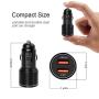 Fast Car Charger for Samsung Galaxy S20 Plus Ultra Note10 A11 A21 A01 A50 A20 A10E A70 A80 A30 A90 S10Plus S8plus S9plus,30W Rapid Phone Adapter 2 Port:Quick Charge 3.0+2.4A+6FT USB C Charging Cord 